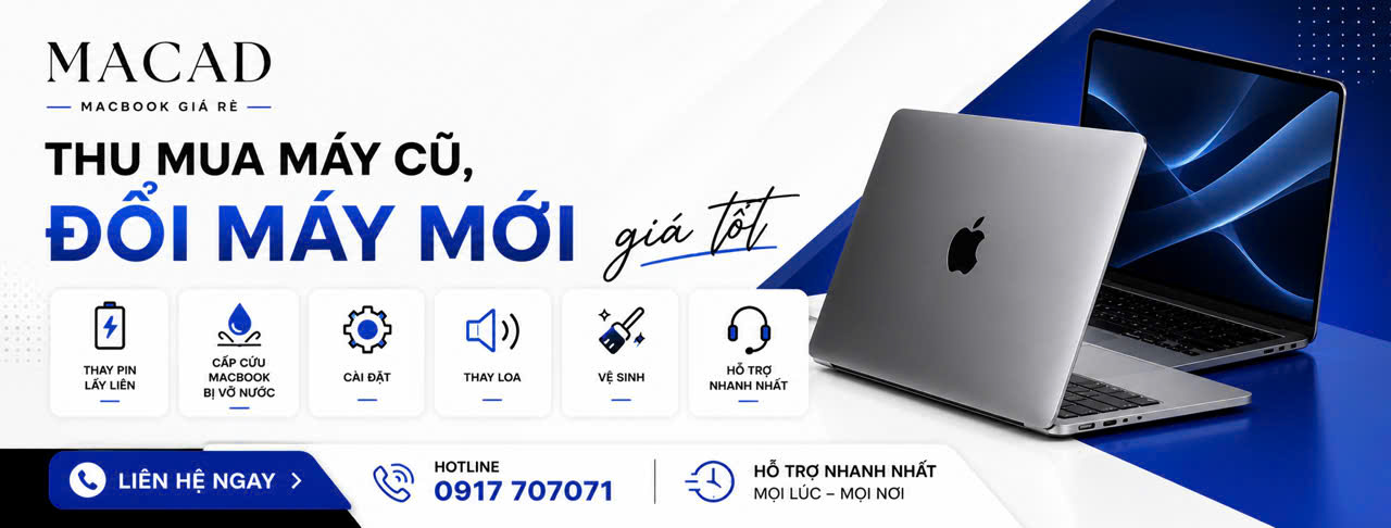 Mua Macbook Cũ Giảm ngay 500K