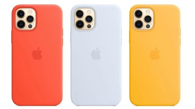 Apple phát hành vỏ iPhone 12 Sunflower, Cloud Blue và Electric Orange mới