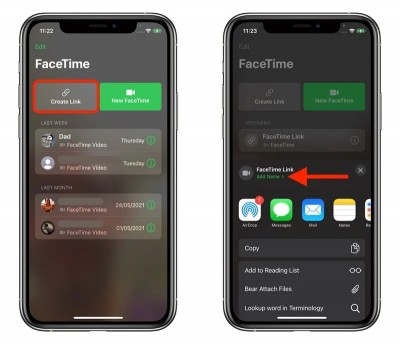 iOS 15: Cách mời người dùng Android tham gia cuộc gọi FaceTime