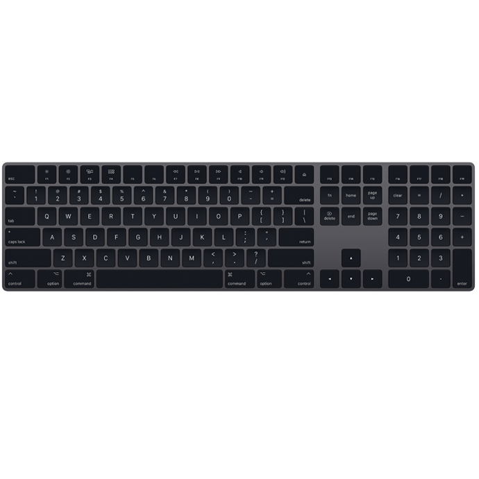 Magic Keyboard 2 with Numeric Keypad (Space Gray)