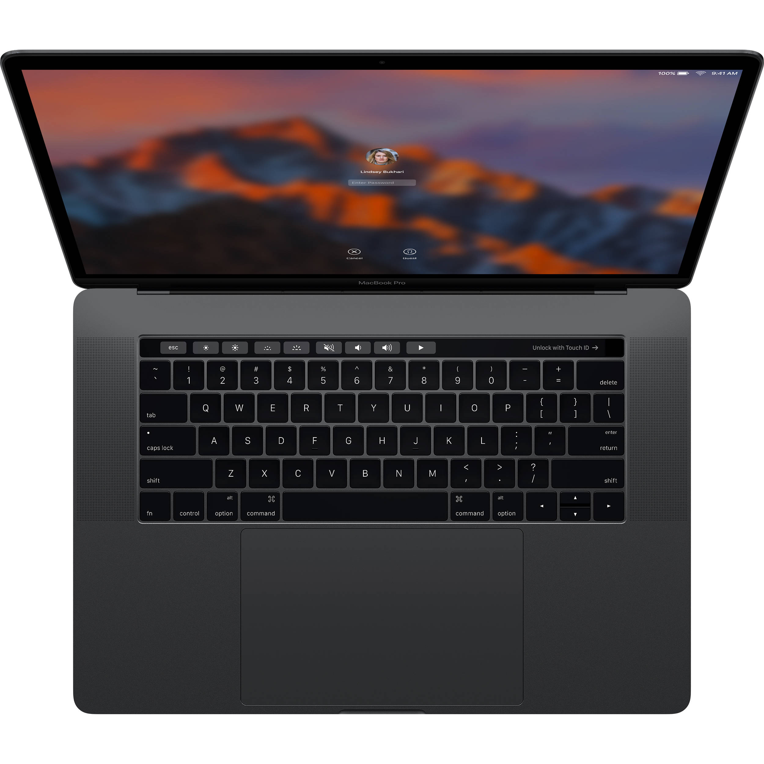 MPTT2- Macbook Pro 2017 15 inch Quad I7 3.1Ghz 16GB 1TB New 99%