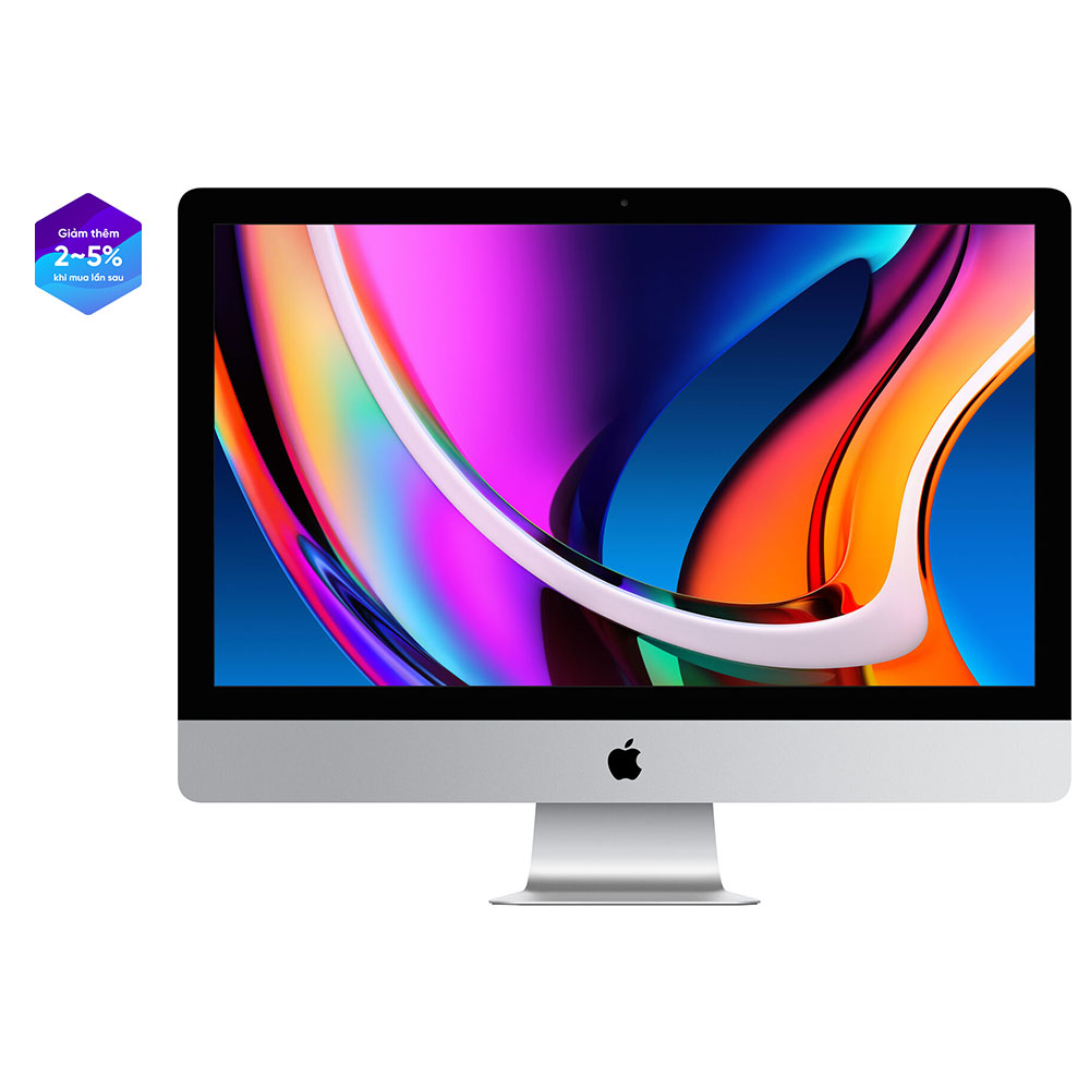 MXWV2SA/A - iMac 27 inch 5K Retina 2020 - Intel Core i7 Gen 10 8-core 3.8GHz / Option 16GB / 512GB