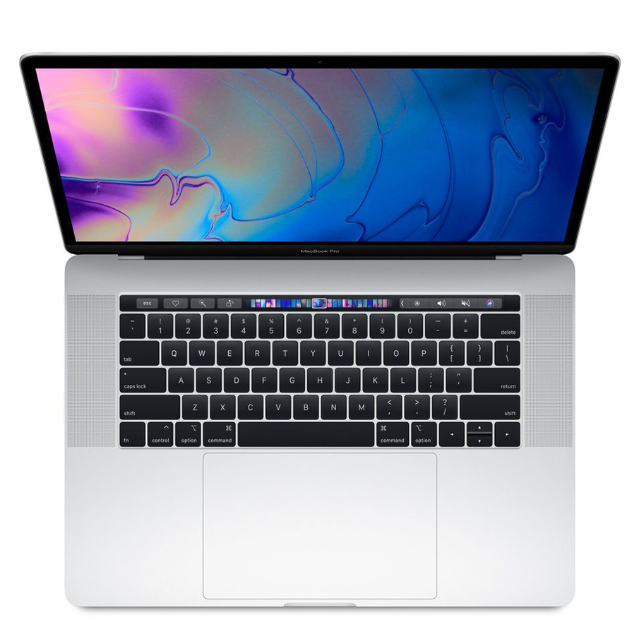 Macbook Pro 15 inch 2018 Silver - 6 Core I7 16GB 256GB AMD PRO 555X 4GB