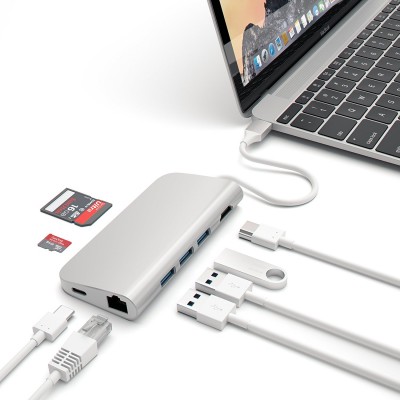 Le Touch USB-C 8 in 1 type-C Combo Hub for Mac